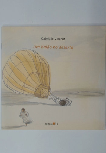 Capa do livro Um Balão no Deserto