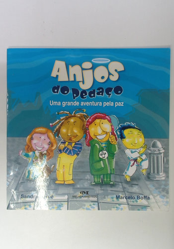 Capa do livro Anjos do Pedaço 