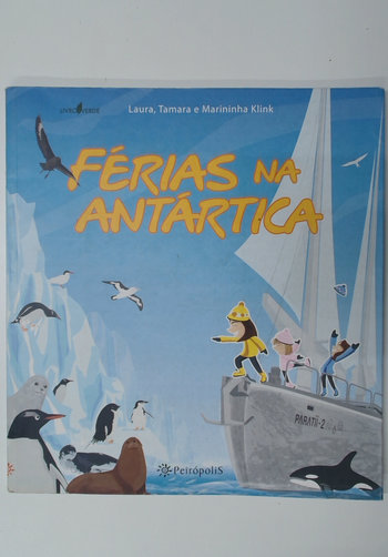 Capa do livro Férias na Antártica