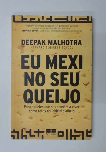 Capa do livro Eu Mexi no Seu Queijo