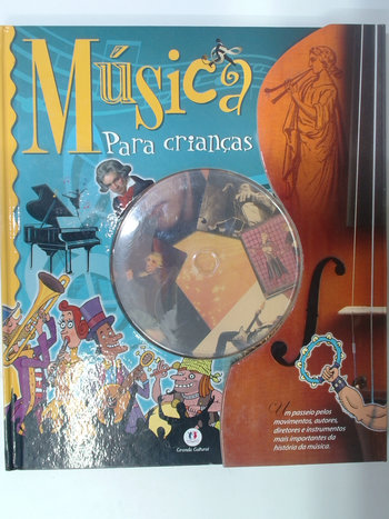 Capa do livro Música para Crianças