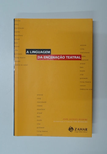 Capa do livro A Linguagem da Encenação Teatral