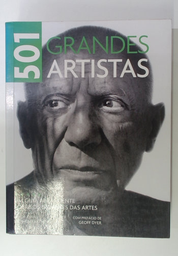 Capa do livro 501 Grandes Artistas