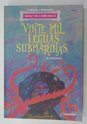 Capa do livro Vinte Mil Léguas Submarinas