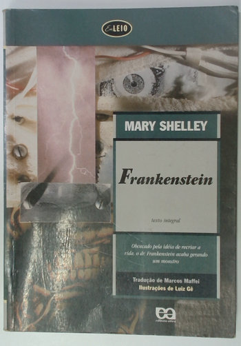 Capa do livro Frankenstein