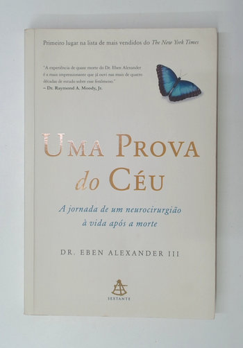 Capa do livro Uma Prova do Céu