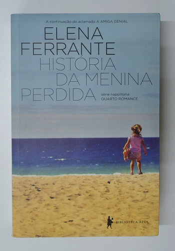Capa do livro História da Menina Perdida