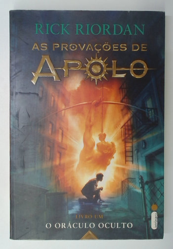 Capa do livro As Provações de Apolo - Livro 1 - o Oráculo Oculto