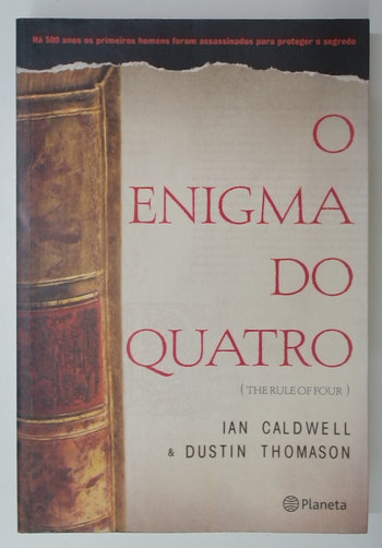 Capa do livro O Enigma do Quatro