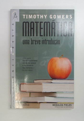 Capa do livro Matemática - Uma Breve Introdução