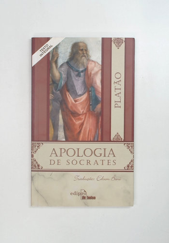 Capa do livro Apologia de Sócrates