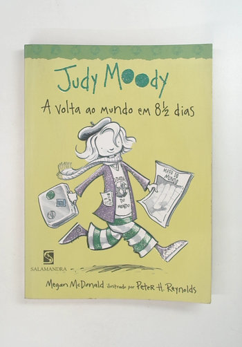 Capa do livro Judy Moody - a Volta ao Mundo em 8 1/2 Dias