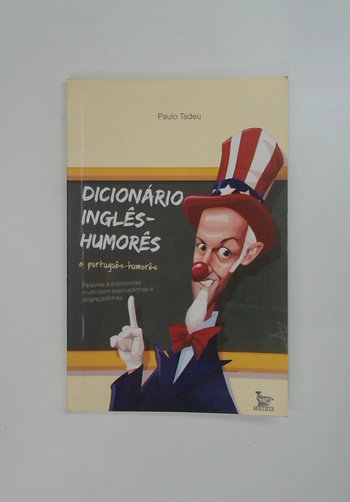 Capa do livro Dicionário Inglês-humorês e Português-humorês