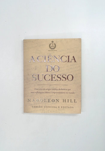Capa do livro A Ciência do Sucesso