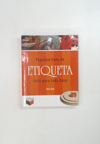 Capa do livro Pequeno Livro de Etiqueta - Guia para Toda Hora