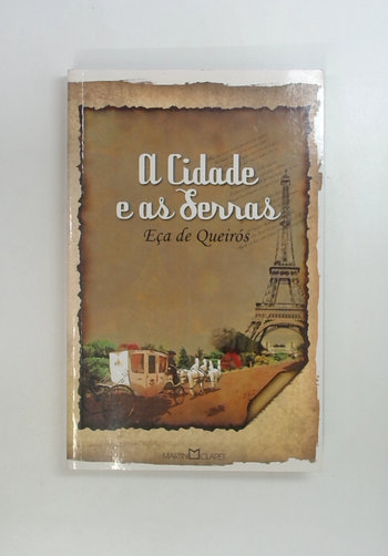 Capa do livro A Cidade e as Serras