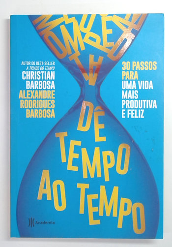 Capa do livro Dê Tempo ao Tempo