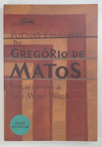 Capa do livro Poemas Escolhidos de Gregório de Matos