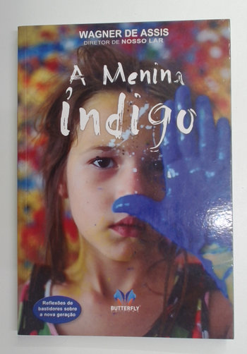 Capa do livro A Menina Índigo