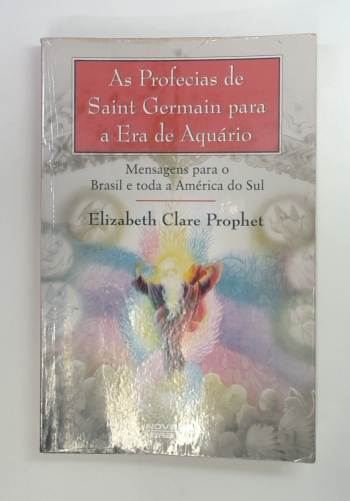 Capa do livro As Profecias de Saint Germain para a Era Aquário
