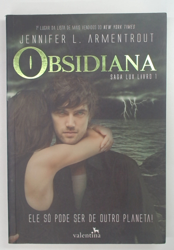 Capa do livro Obsidiana
