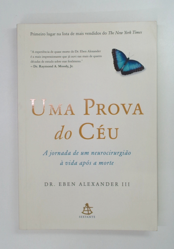 Capa do livro Uma Prova do Céu