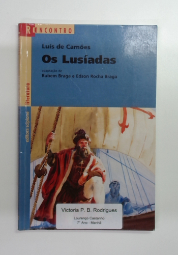 Capa do livro Os Lusíadas