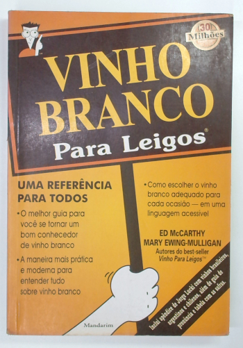 Capa do livro Vinho Branco para Leigos