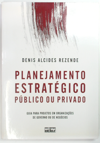 Capa do livro Planejamento Estratégico Publico Ou Privado