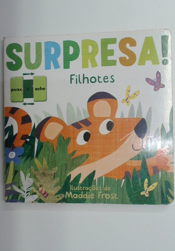 Capa do livro Surpresa! Filhotes