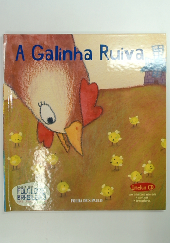 Capa do livro A Galinha Ruiva