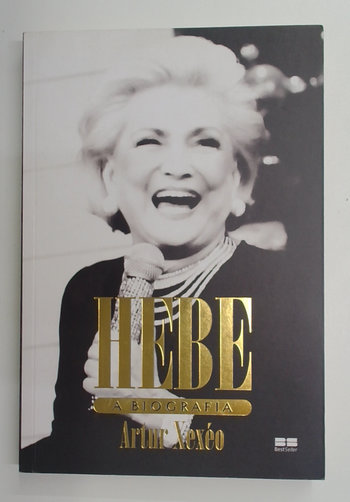 Capa do livro Hebe, a Biografia