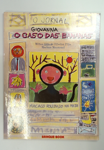 Capa do livro O Caso das Bananas