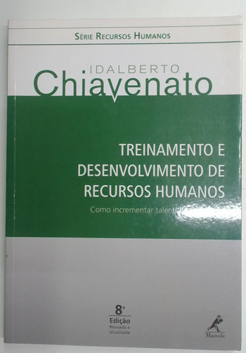 Capa do livro Treinamento e Desenvolvimento de Recursos Humanos