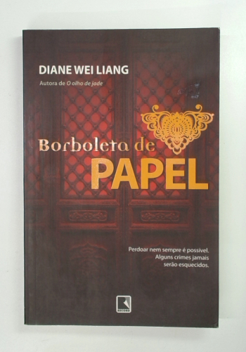 Capa do livro Borboleta de Papel