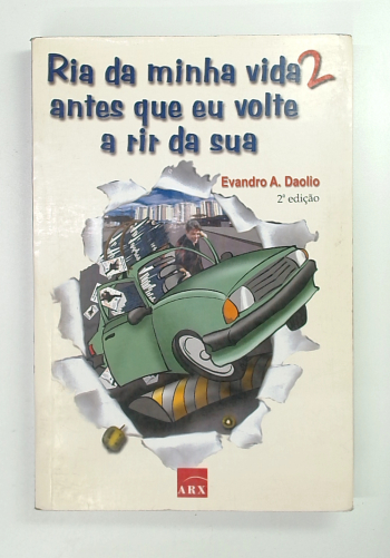 Capa do livro Ria da Minha Vida Antes que Eu Volte a Rir da Sua 2