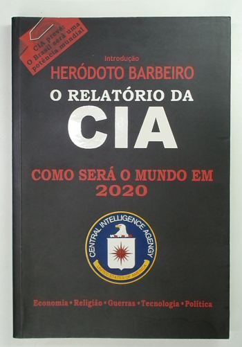 Capa do livro O Relatório da Cia