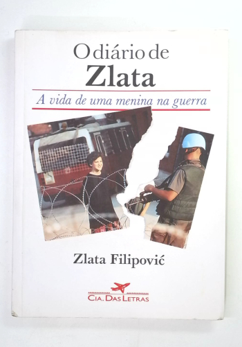 Capa do livro O Diário de Zlata