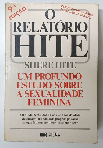 Capa do livro O Relatório Hite