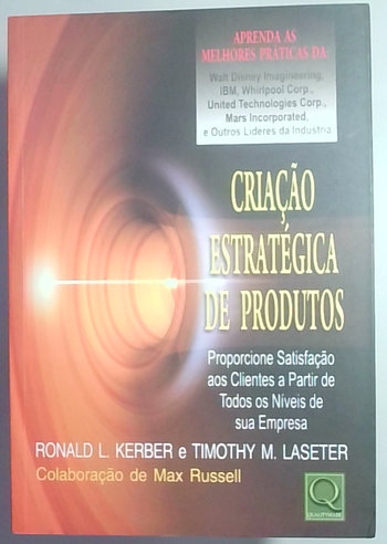Capa do livro Criação Estratégica de Produtos