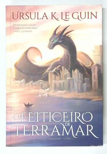 Capa do livro O Feiticeiro de Terramar