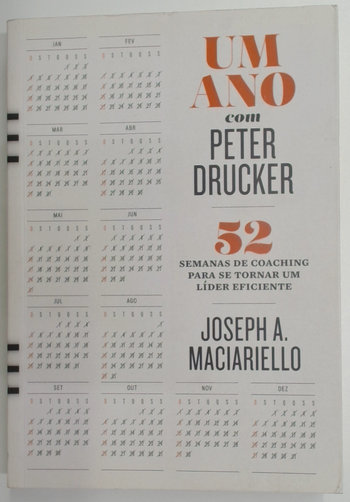 Capa do livro Um Ano com Peter Drucker