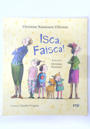 Capa do livro Isca, Faísca!