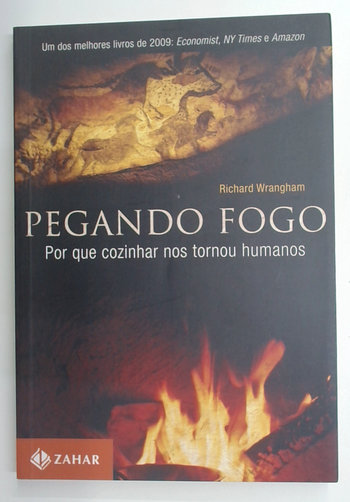 Capa do livro Pegando Fogo: Por Que Cozinhar Nos Tornou Humanos