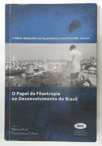 Capa do livro O Papel da Filantropia no Desenvolvimento do Brasil