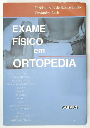 Capa do livro Exame Físico em Ortopedia