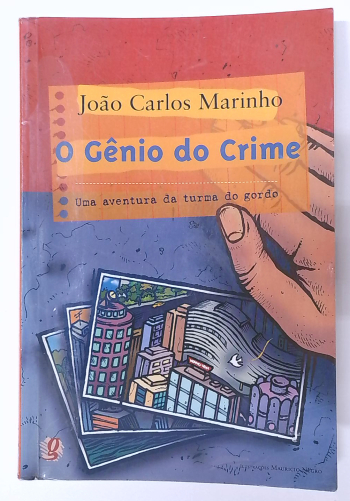 Capa do livro O Gênio do Crime: uma Aventura da Turma do Gordo