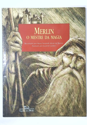 Capa do livro Merlin, o Mestre da Magia