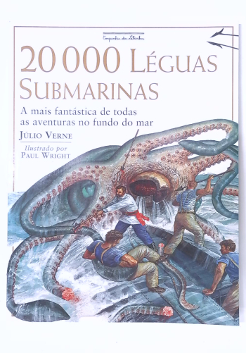 Capa do livro 20000 Léguas Submarinas