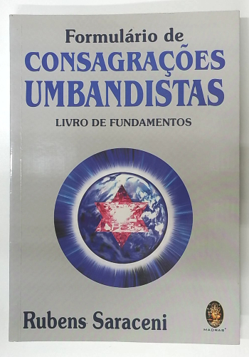 Capa do livro Formulário de Consagrações Umbandistas - Livro de Fundamentos